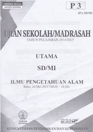 Naskah Soal Ujian Sekolah Madrasah Usm 2014 2015 Soalujian Net