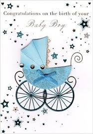Congratulations On The Birth Of Your Baby Boy Card Baby Congratulations Card Congratulations Baby New Baby Wishes