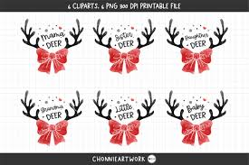 Download Deer Family Watercolor Graphic By Chonnieartwork Creative Fabrica