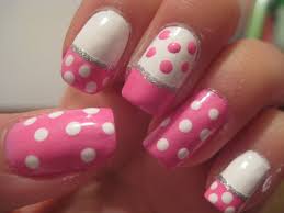 30 Cute Pink Nail Art Design Tutorials With Pictures Put that combination on fingernails and you get a lovely, elegant manicure every time!