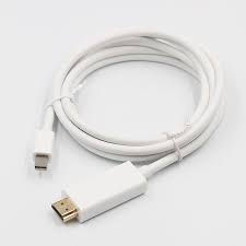 New Thunderbolt Display Mini Dp To Hdmi Cable Male To Male Adapter For Macbook Pro Air Projector Camera Tv