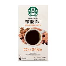 How much is a starbucks traveler? Starbucks Via Instant Coffee Medium Roast Packets Colombia 1 Box 8 Packets Walmart Com Walmart Com