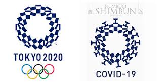 El logotipo de los juegos olímpicos de tokio 2020, con el nombre emblema a cuadros armonizado, hace referencia al «ichimatsu moyo. La Polemica Por Convertir Imagen De Tokio 2020 En El Logo Del Coronavirus