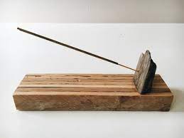 Reclaimed Wood Incense Holder Driftwood Incense Burner Raw Etsy Diy Incense Holder Incense Holder Incense