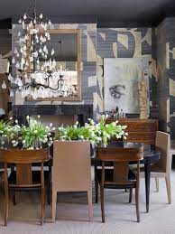All you need to do is to put some simple decoration on the table like: Dining Room Table Decor Ideas How To Decorate Your Dining Room Table Hgtv