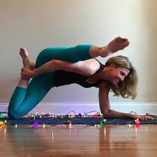 Day 20 Komodo Dragon Pose Lizard Pose Variation If You Spend Too Much Time Thinking About A Thing You Ll Never Get It Yoga Yoga Accessories Teaching Yoga