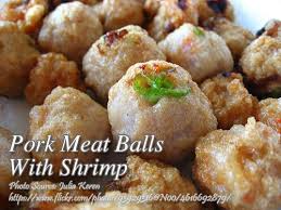 Pork Meat Balls With Shrimp Panlasang Pinoy Meaty Recipes Recipe Recipes Pork Meat How To Cook Pork