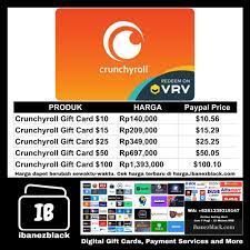 Get the crunchyroll premium code instantly delivered by email. Ibanezblack Com Brand Vrv Type Digital Code Valid Facebook
