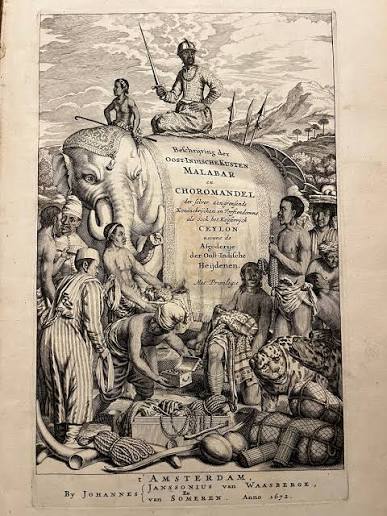 Naauwkeurige beschryvinge van Malabar en Coromandel AND Beschryving van het machtige eyland Ceylon. AND Nauwkeurige en waarachtige ontdekking en wederlegginge van de afgoderye der Oost-Indische heydenen by Phillipus Baldaeus: Very Good Hardcover (