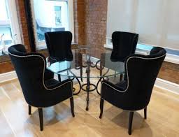 Studded Dining Room Chairs Glass Round Dining Table Wingback Dining Chair Cheap Dining Room Chairs