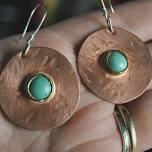Bezel Earrings One-Day Metalsmithing Workshop
