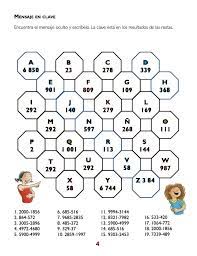 Aprende sobre adición, sustracción, multiplicación, división, fracciones y álgebra. Magnifico Cuaderno De Pasatiempos Matematicos Imagenes Educativas