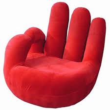 Ideas Of Hand Shaped Chairs Hand Chair Big Chair Funky Chairs