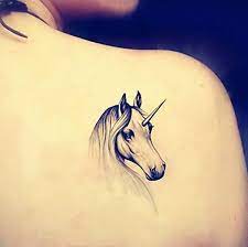 Their mustiness, their feminine meanings, power, and sincerity as creatures can deceive people to wish to have a tattoo with their idyllic picture. 40 Cute Small Tattoo Ideas For Girls Cute Small Tattoos Unicorn Tattoos Cool Small Tattoos