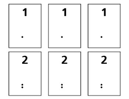 Place Value Flip Chart Including Large Print Braille Numbers