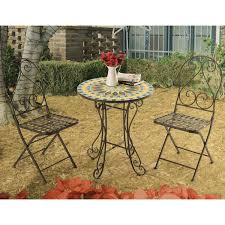 Shop our online patio furniture store for everything you need to furnish your outdoor space. Metal Folding Chair Mosaic Patio Furniture Garden Decor Outdoor Modern Chairs