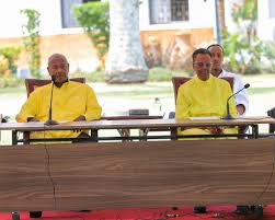 President Yoweri Museveni, First Lady Mama Janet Museveni and Mrs Natasha  Karugire Museveni @Nyinancweende attended President Museveni's thanksgiving  service at His Rwakitura farm In Kiruhura district