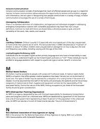 Glossary Of Terms Communication With Vulnerable Populations A Transportation And Emergency Management Toolkit The National Academies Press