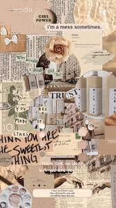 Image about tumblr in beige aesthetic | tumblr. Beige Aesthetic Collage Wallpapers Top Free Beige Aesthetic Collage Backgrounds Wallpaperaccess