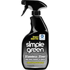 Smp18300ct Simple Green Stainless Steel Cleaner Polish Concentrate Spray 32 Fl Oz 1 Quart Original Scent 12 Carton Office Supply Hut