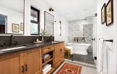 75 Bathroom with Black Countertops Ideas You'll Love ...