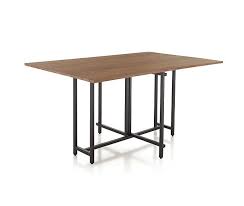 The Legs On Crate Barrel S Origami Drop Leaf Table Fold Out To Prop Up Two Side Leaves Designlinesmagazine Com Kursi Meja