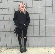 Source Arctic Hare Grunge Alternative Aesthetic Hipster Fashion Outfit Grunge Outfit Grunge Fashion Girl Girl Hipster Fashion Fashion Grunge Fashion