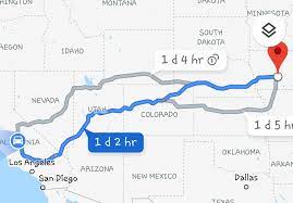 The total driving time is 12 hours, 13 minutes. Iowa To Nebraska To Colorado To Utah To Arizona To Nevada To California Utah Nevada Road Trip