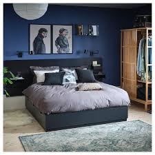 Nordli Structure Lit Rangement Tete De Lit Anthracite Ikea Tete De Lit Avec Rangement Lit Rangement Idee Tete De Lit