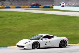 Based on the utterly desirable 458 italia, this track certified version adds a raft of competition trinkets. Ferrari 458 On Hre S101 At The Track Gallery Wheels Boutique