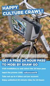 This is the best video to get started with japanese culture and japanese basics! Mobi Bike Share Offering Free 24 Hour Passes From Nov 14 17 For East Side Culture Crawl Sign Up Use Promo Code Culturecrawl19 For 0 For 24 Hour Unlimited 30 Min Rides Up