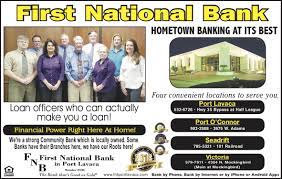 The national bank of canada is a public company listed on the toronto stock exchange (na: Business Of The Day April 21 2021 First National Bank In Port Lavaca Around Town Portlavacawave Com