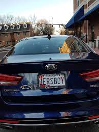 Jersboy In Maryland Nj Car License Plates Kia Car