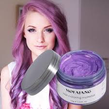 Hair color wax wash out hair color instant blue hair color wax temporary hairstyle cream 4.23 oz hair pomades hairstyle wax for men and women (blue) 3.8 out of 5 stars. Color Hair Wax Hair Wax Washable Hair Color Wash Out Hair Color