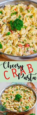 Cheesy Crab Pasta Video Tatyanas Everyday Food Recipe Crab Pasta Tatyana S Everyday Food Cheesy Pasta Recipes
