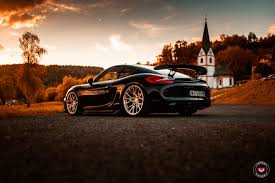 Porsche Cayman Vossen Forged M X Series M X3 Vossen Wheels Porsche Vossen Wheels Vossen