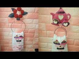 تعالو شوفو عملت ديكور روعه للمطبخ فواطة وفوطه من بواقى القماش فواطة للمطبخ فوط مطبخ youtube tote bag reusable tote bags reusable tote