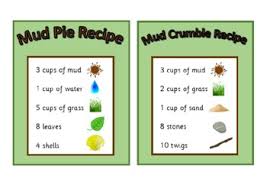 Choose your own background, color scheme and font style. Big Set Of Mud Kitchen Recipe Cards Make Your Own Recipe Eyfs K Pre K Maths