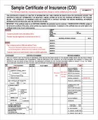 Contract between you and your. Insurance Certificate Template 10 Free Word Pdf Documents Download Free Premium Templates