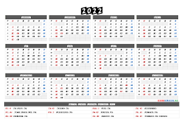 The 12 months calendars print out on 12 pages. 2022 Calendar Printable One Page 6 Templates