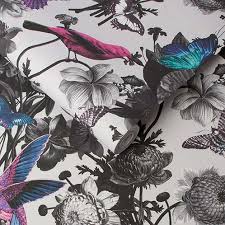 Customize and personalise your desktop, mobile phone and tablet with these free wallpapers! Grey And Pink Floral Wallpaper B Q Novocom Top