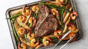 Sheet-Pan Surf And Turf Recipe - Tablespoon.com