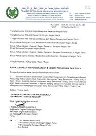 Isa bin sabu, menteri besar perlis telah diadakan pada 09hb disember 2009 (rabu) di dewan warisan kangar. Hari Kelepasan Am Laman Web Rasmi Kerajaan Negeri Perlis
