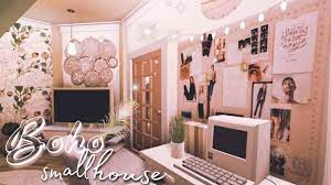 Today (roblox roleplay) boho aesthetic girly bedroom hacks in bloxburg | bonnie builds siri builds. Roblox Bloxburg Boho Small House L 35k Youtube