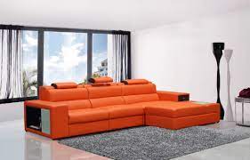 We did not find results for: Divani Casa Polaris Mini Contemporary Orange Bonded Leather Right Facing Sectional Sofa