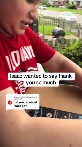 Thank You Birthday Card for Nonverbal Autism Support