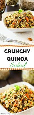 crunchy quinoa salad rezept quinoa salat kochrezepte salat