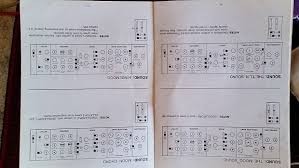 Moog Minimoog Sound Charts 1974 B W Guitarstuff