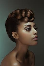 For relaxed afro hair choose a style that is soft and elegant, my advice to any bride is less is more both with the hairstyle and hair accessories. Pin By Toni Phelps On Natural Hair Styles Natural Hair Styles Textured Hair