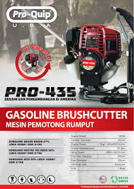 Produk ini menggunakan mesin 2 tak 0,7 kw dengan silinder 30,5 cc dan kecepatan putaran 6700 rpm. Mesin Potong Rumput Gendong 4 Tak Tipe Pro 435 Brush Cutter 4 Tak Lazada Indonesia